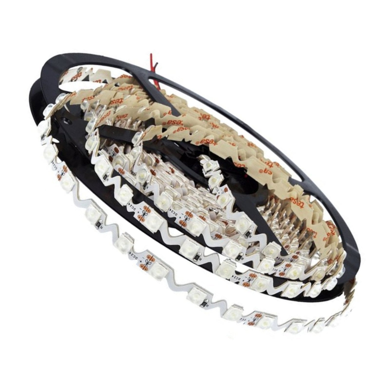 24V Bobina Striscia Led Curvabile Ripiegabile Bianco Freddo Con Lente 180 Gradi 20W/M 8mm 300 smd 6060 Per Cassone Pubblicitario Senza Ombra BL2454F MS12546