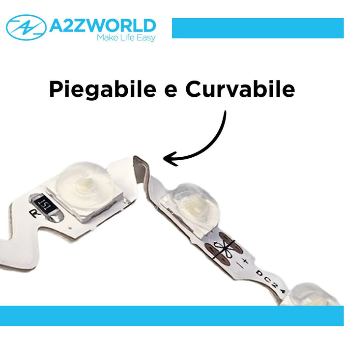 24V Bobina Striscia Led Curvabile Ripiegabile Bianco Neutro Con Lente 180 Gradi 20W/M 8mm 300 smd 6060 Per Cassone Pubblicitario Senza Ombra BL2454N MS12544