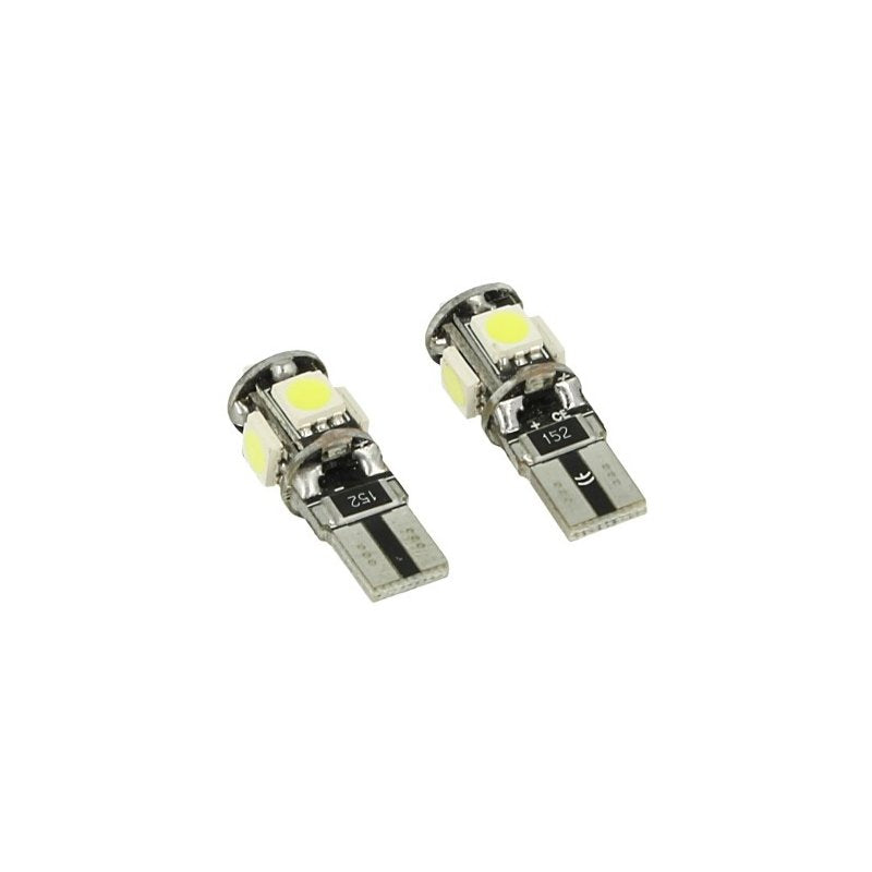 24V Lampada LED Canbus T10 W5W Giallo Arancione Luci Posizione Targa per Camion Bus Barca 5 SMD 5050
