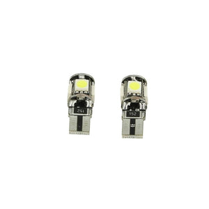 24V Lampada LED Canbus T10 W5W Giallo Arancione Luci Posizione Targa per Camion Bus Barca 5 SMD 5050