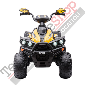 Quad Elettrico per Bambini Quad Medio Sport 12V-Giallo
