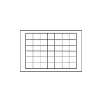 Ricambio compatibile pellicola adesiva per lampada insetti | Insect-o-cutor - Glupac 6pz/Nero