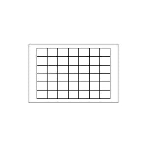 Ricambio compatibile pellicola adesiva per lampada insetti | Insect-o-cutor - Glupac 6pz/Nero