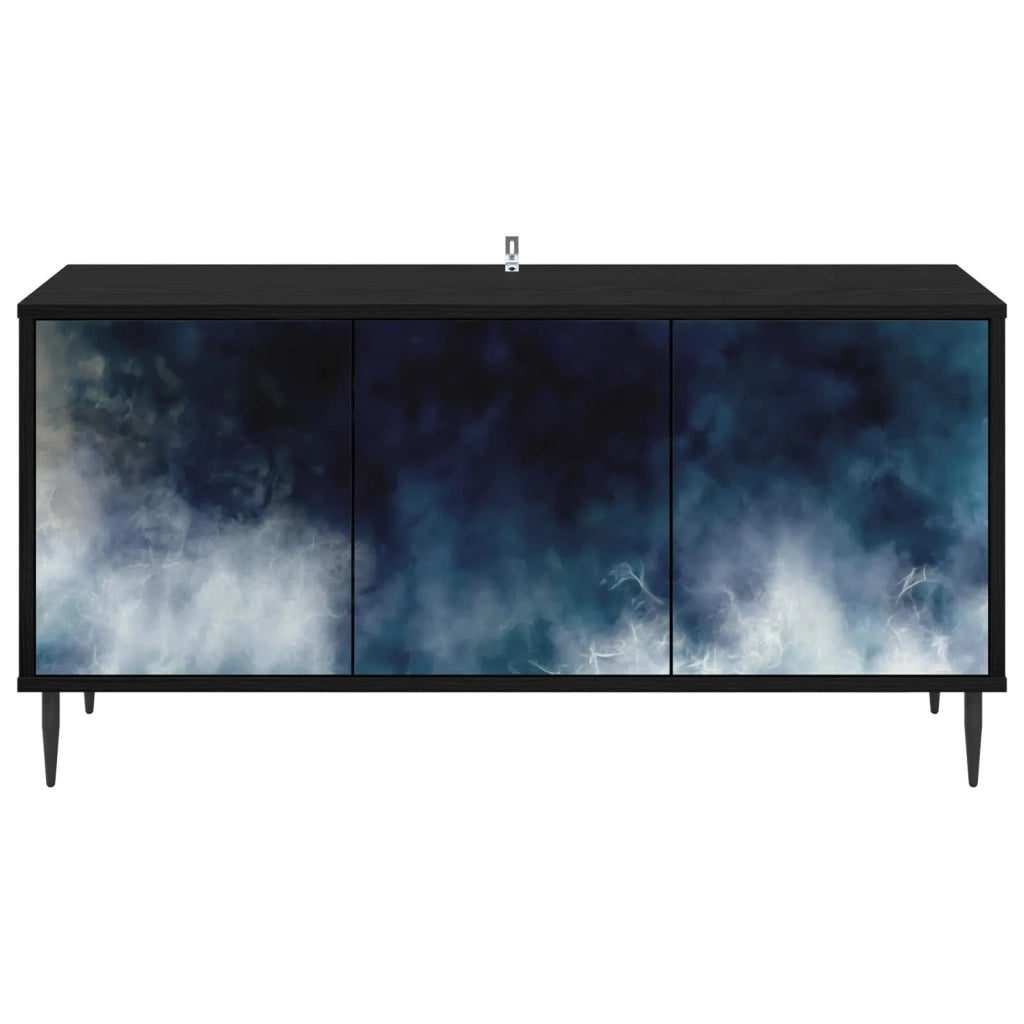 Mobile TV RAALTE 102 x 33 x 51 cm Rovere Nero 8007092