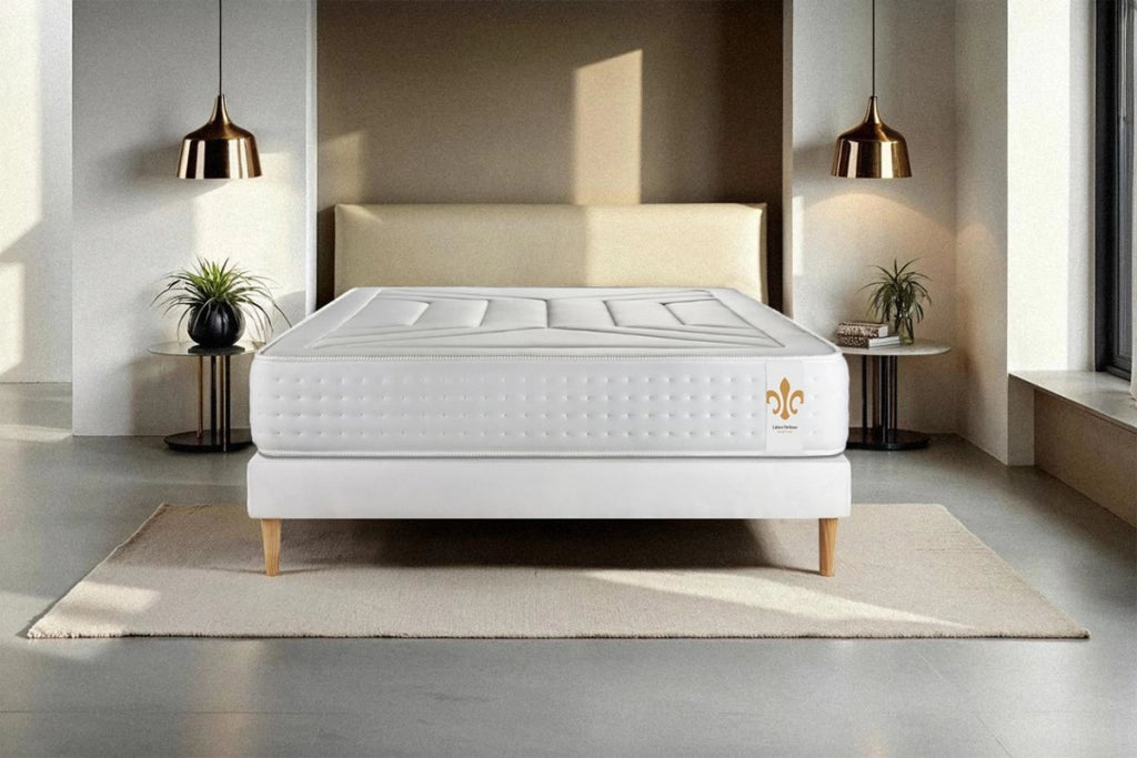 Materasso 90x200 cm Molle insacchettate e Memory foam - Vingt-Quatre