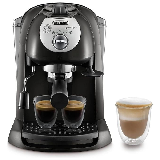 De'Longhi EC201CD.B Macchina da caffe' Manuale Espresso Cappuccino 1 L 15 bar 1100 W Cialde ESE colore Nero