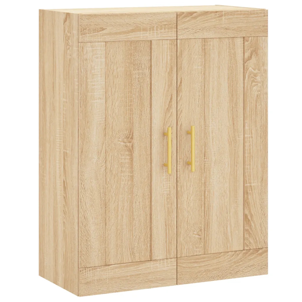 Mobile a Parete Rovere Sonoma 69,5x34x90 cm Legno Multistrato 830367