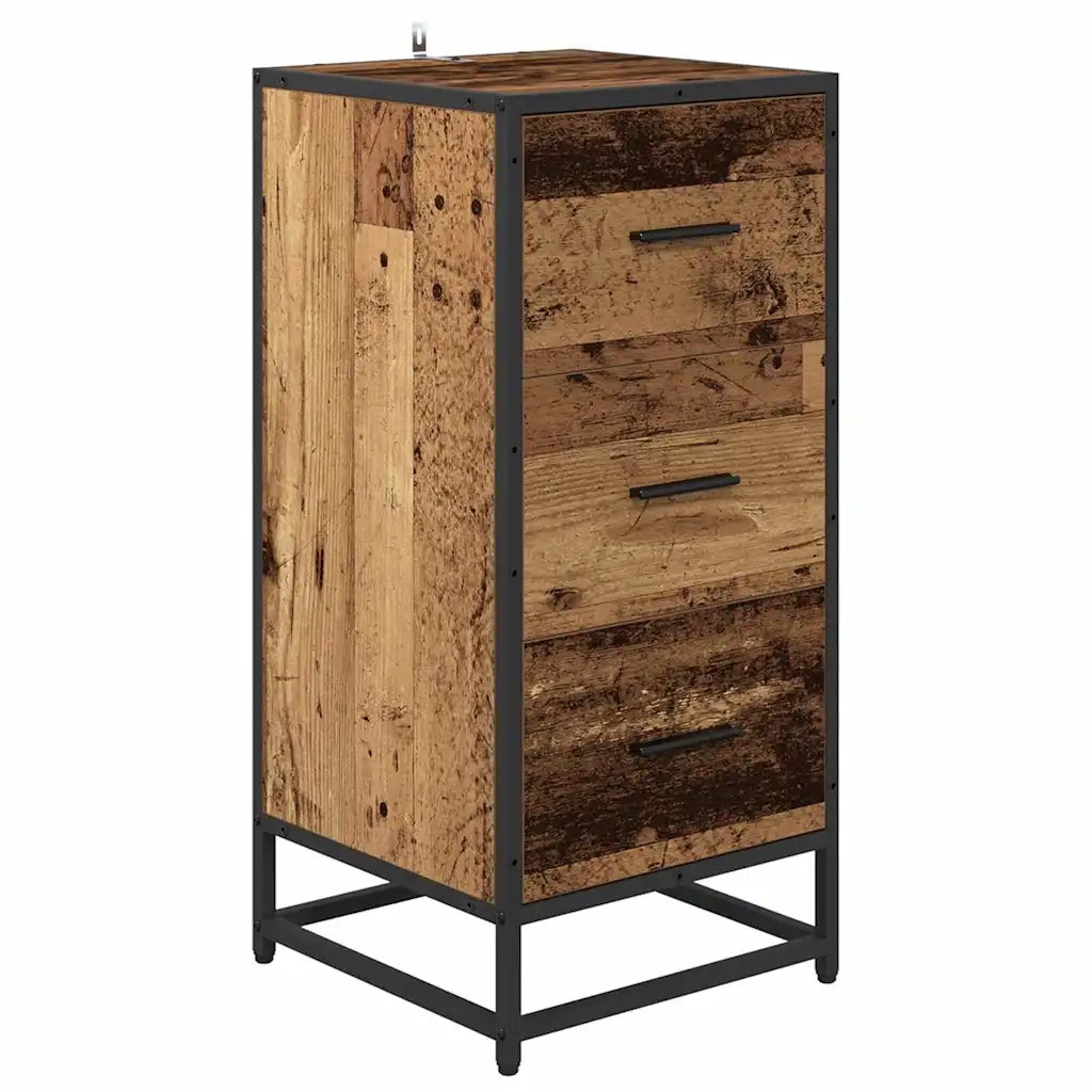 Credenza Legno vecchio 35.5 x 35 x 76 cm 883585