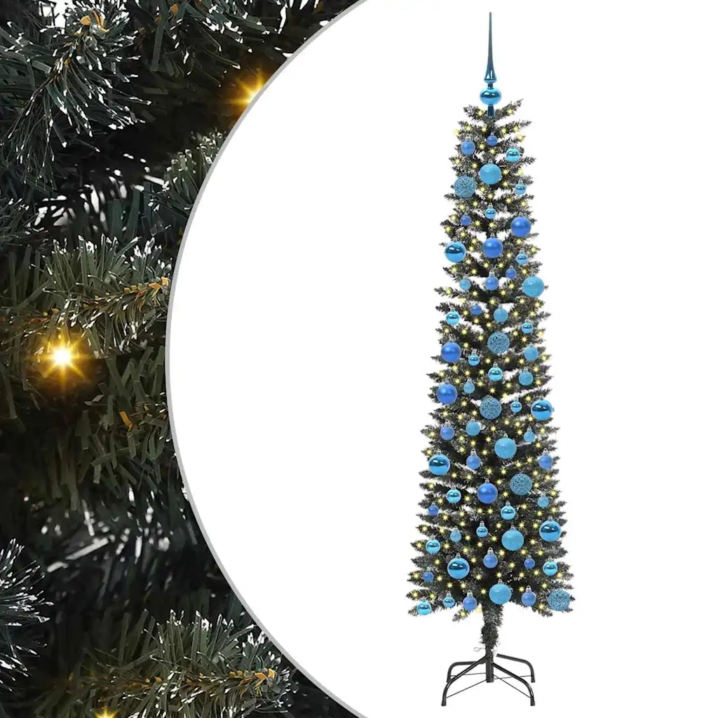 Albero di Natale artificiale con 300 LED Verde 180 cm 3395947