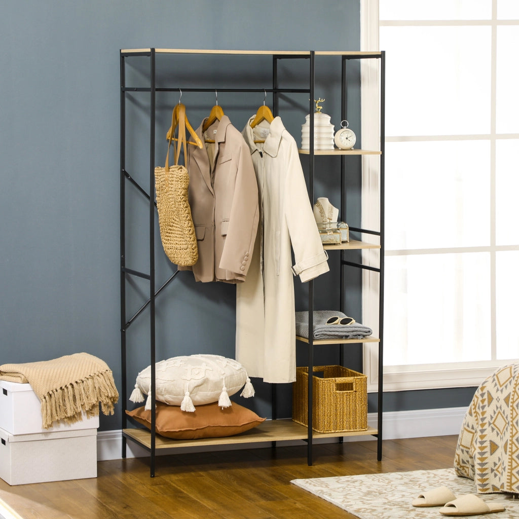 Armadio appendiabiti in metallo stile industriale ¨C zephmum ¨C 100x46x170.5 cm