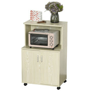 Armadio Basso Cucina con Ante e Ripiano ¨C zephmum ¨C Rovere 60,4x40,3x97 cm