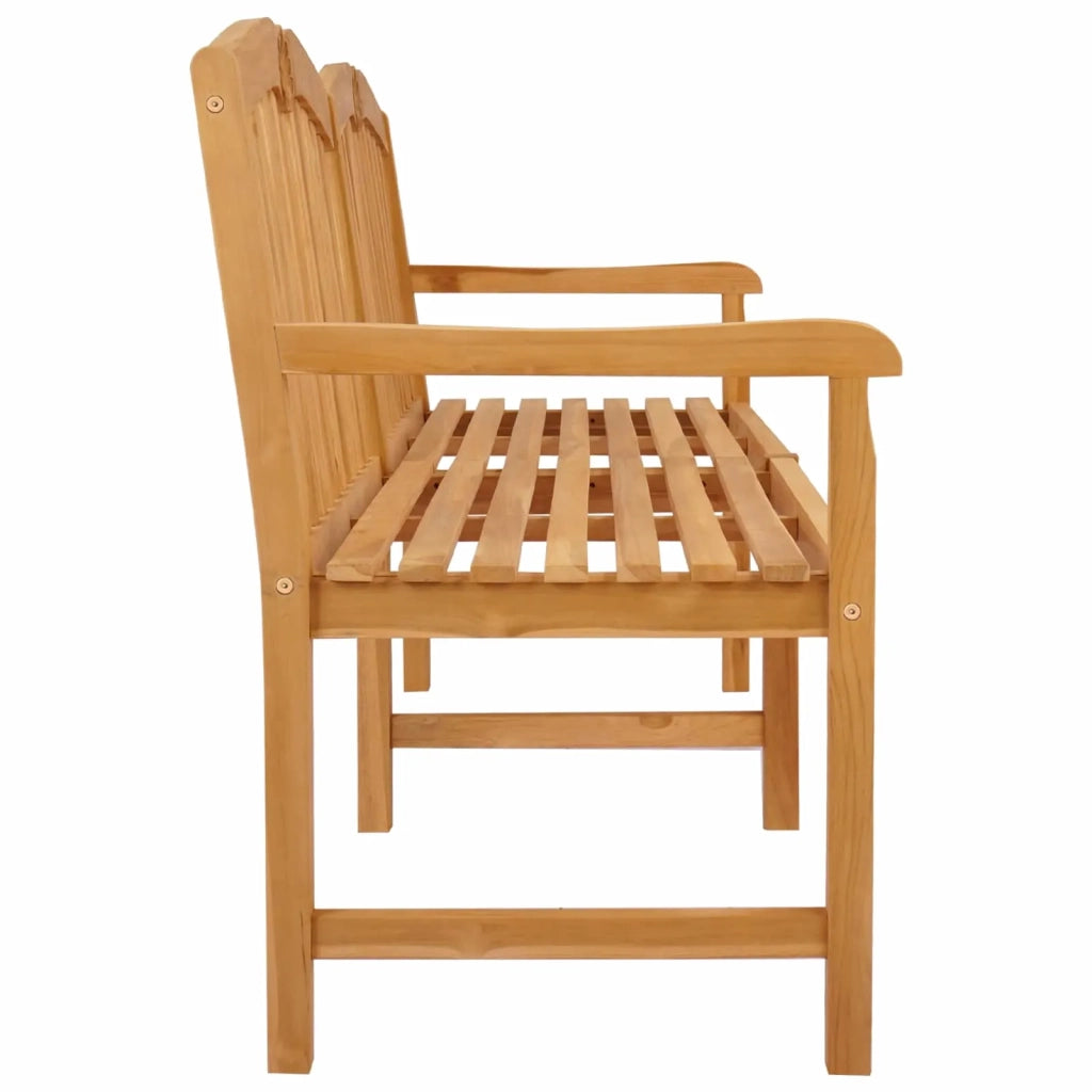 Panchina in legno intagliata a mano Naturale 180,5 x 60 x 96 cm