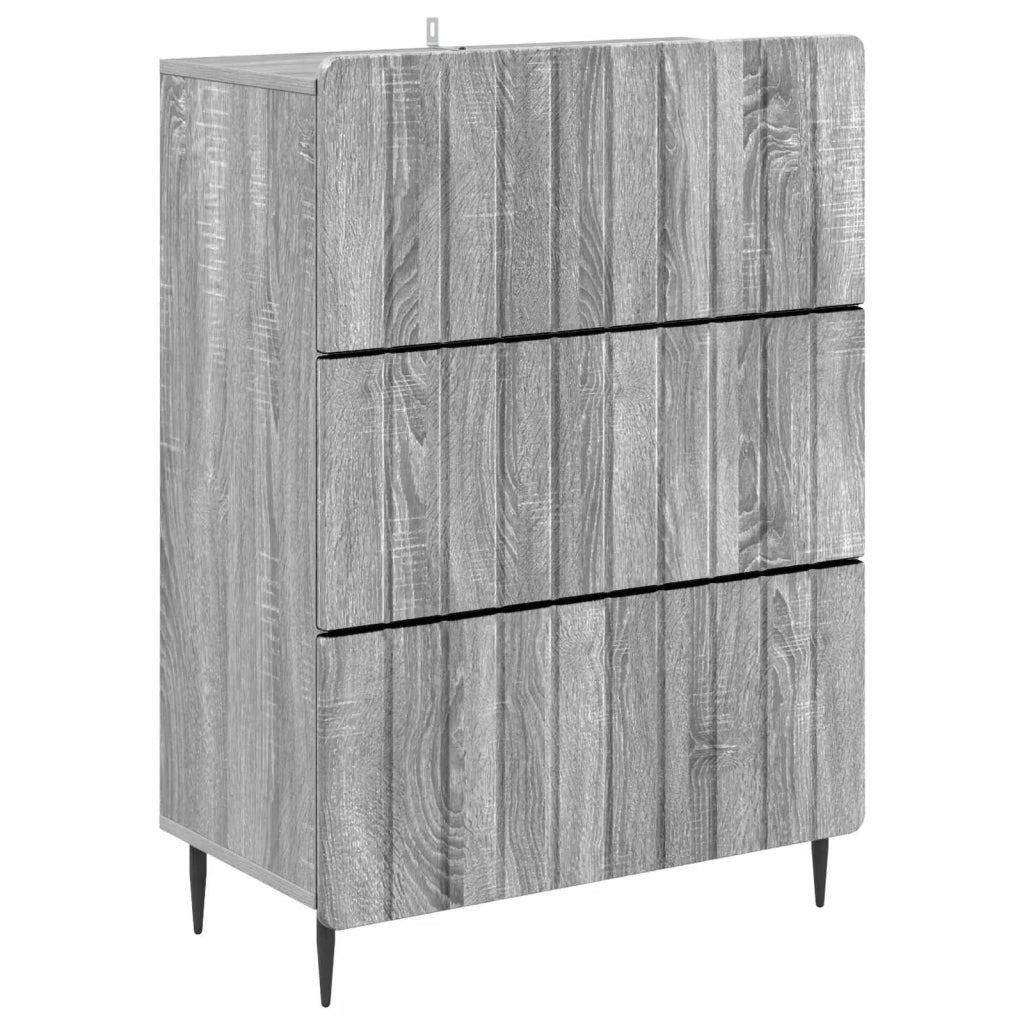 Mobile con Cassetti Grigio Sonoma 66 x 34,5 x 92 cm 894381