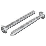 Viti per mobili 2 pz Argento M6 x 60 mm Acciaio CFW7373562