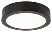 Plafoniera Rabalux Shaun2 tonda nera Ø12cm LED 7W 4000K