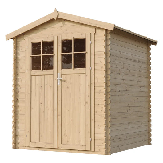 Casetta da Giardino in Legno CON PAVIMENTO TRATTATO - 2,82 m2 - TIMBELA M320F+M320G