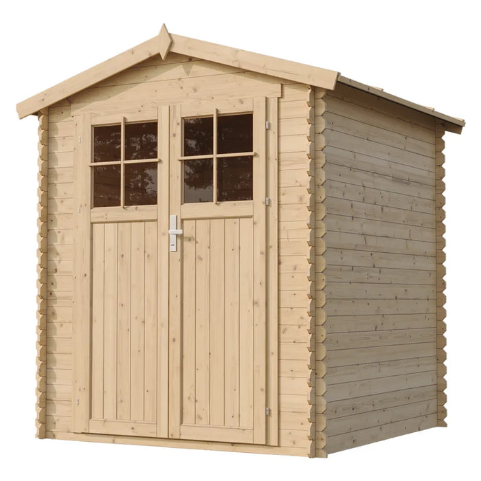 Casetta da Giardino in Legno CON PAVIMENTO TRATTATO - 2,82 m2 - TIMBELA M320F+M320G