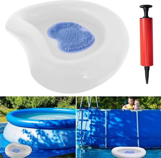 Piscina per Pedali Opzionabile con Mattonella Antiscivolo - Adatta per Piscine Opzionabili - Piscina da Terra e Piscina da Terra