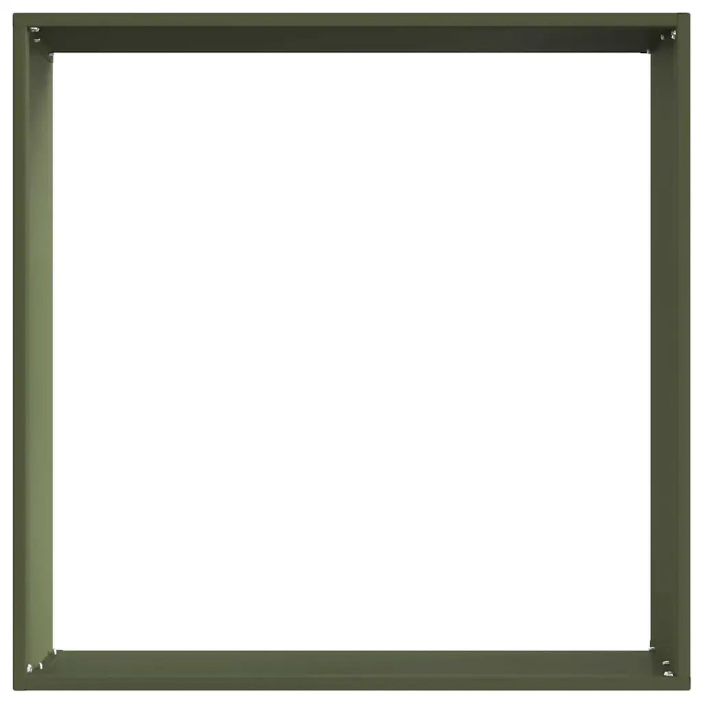 Bordura per Prato Oliver verde 50 x 50 x 13 cm Acciaio CFW9024707