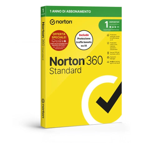 SOFTWARE ANTIVIRUS 360 STANDARD 2026 ATTACH - 1 DISPOSITIVO 10GB (2...