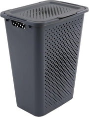 Wastebasket grande - grigio - adatto a ogni abitazione