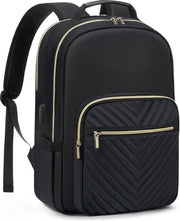 Borsa Portatile per Donne - 15.6" - Impermeabile con Porta Carica USB - per Lavoro e Viaggi