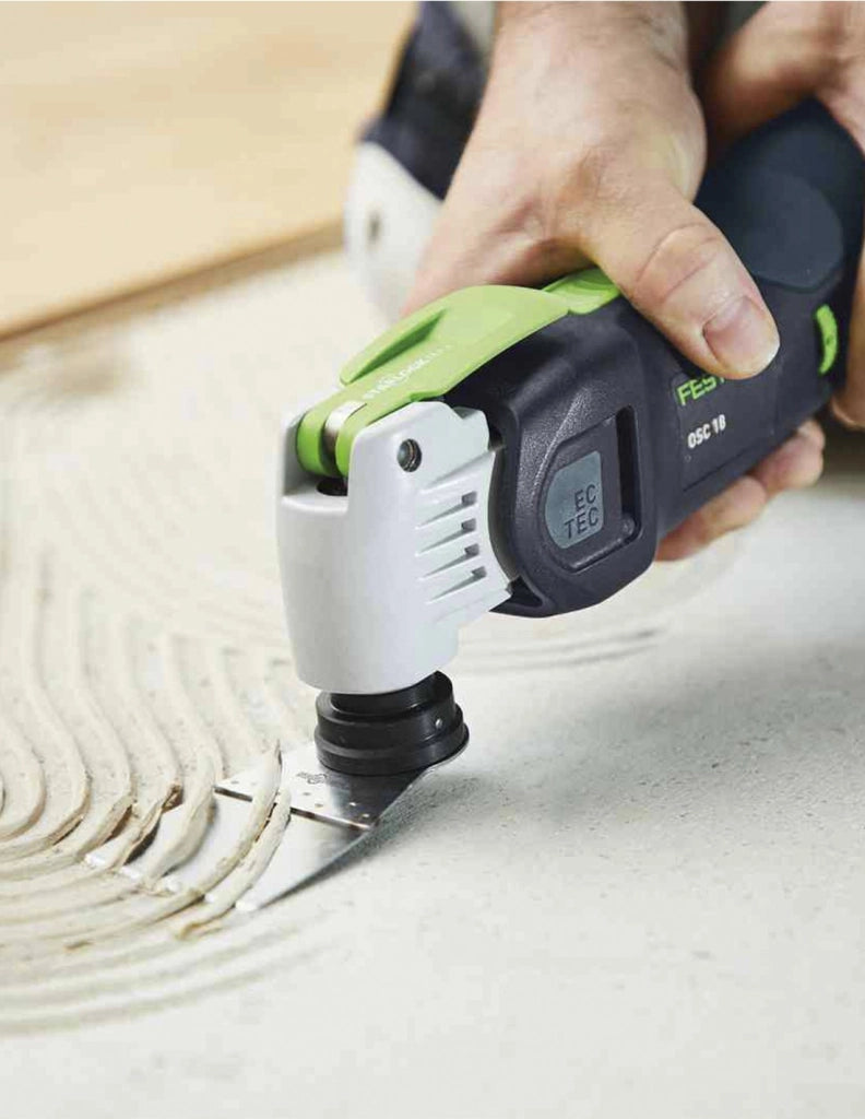 Utensile Multifunzione FESTOOL VECTURO OSC 18 E-Basic (1 x 4,0 Ah + Systainer SYS3 M 187)