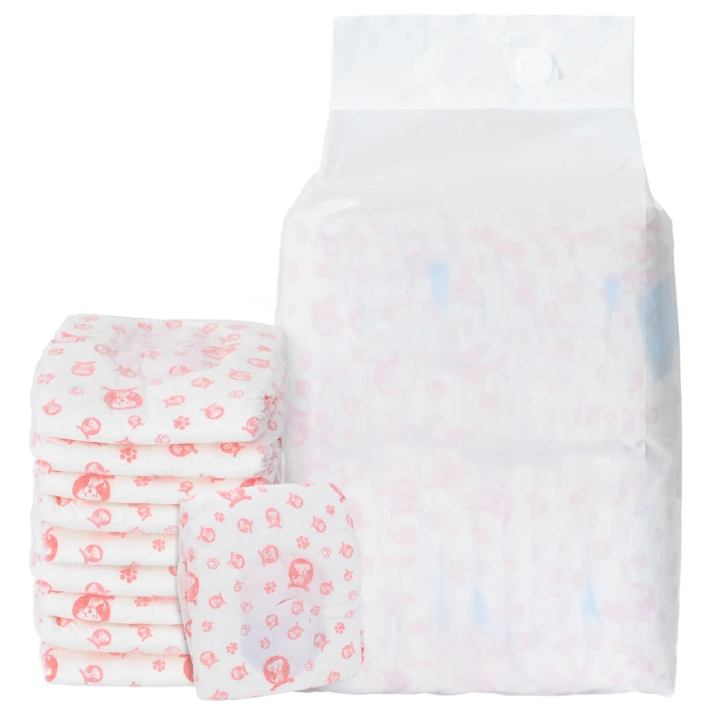 Pannolino usa e getta per cani femmina 30 pcs Bianco S 42025284