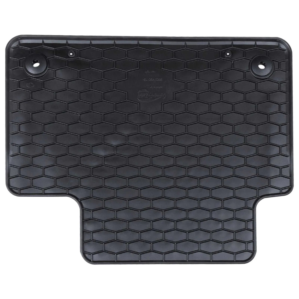 Tappetino per Auto 4 pz Nero Gomma CFW3441743