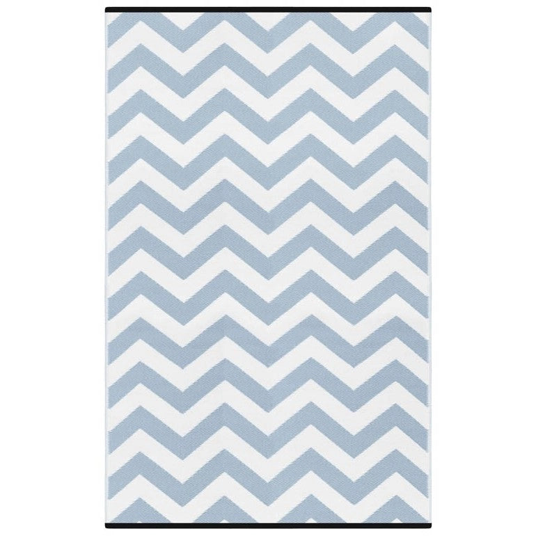 Tappeto da interno/esterno in plastica reversibile "Mare Mosso"