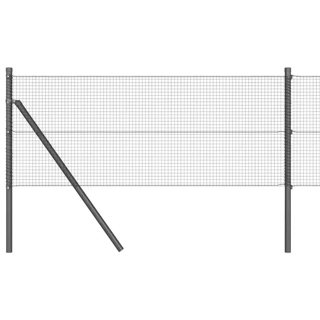 Palo della recinzione Grigio 100 x 0,5 m (reticolo 16 x 16 mm)