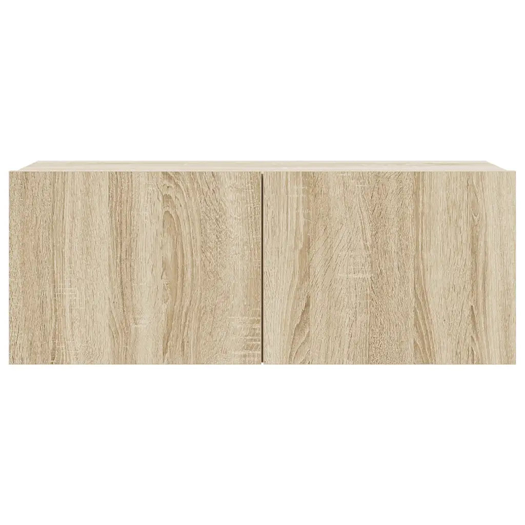 Set Mobili TV 8 pz Rovere Sonoma in Truciolato cod mxl 11749