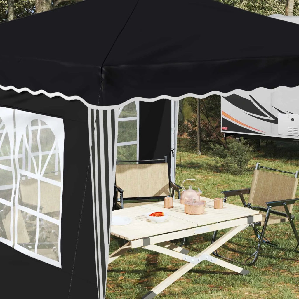Tenda per feste a pop-up-Gazebo Antracite 288 x 288 x 245 cm 152481