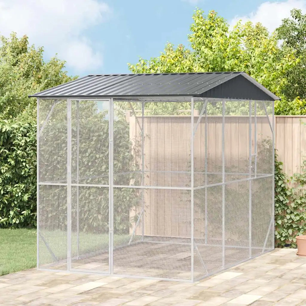 Gabbia per uccelli Antracite 227 x 310 x 247 cm Acciaio zincato 3325160