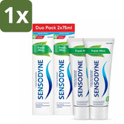 Tandpasta Fresh Mint Duopack 2 x 75 ml 1 stuk