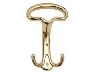 PORTABITO LADY ORO LUCIDO- - cm.9,5x14h. interfori cm.4,4 - 8 pezzi