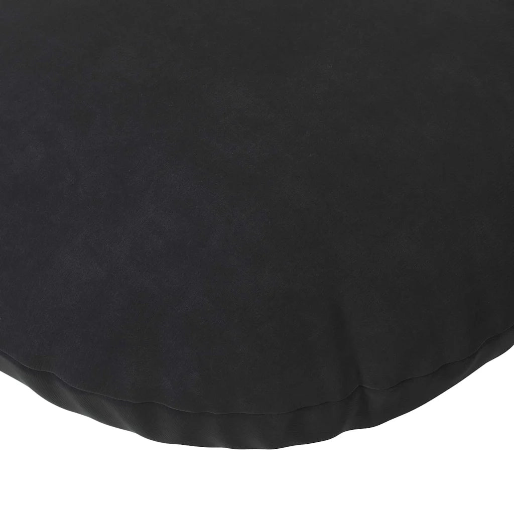Cuscini per Seduta 2 pz | Cuscini per sedie Nero ?60 x 21 cm Velluto