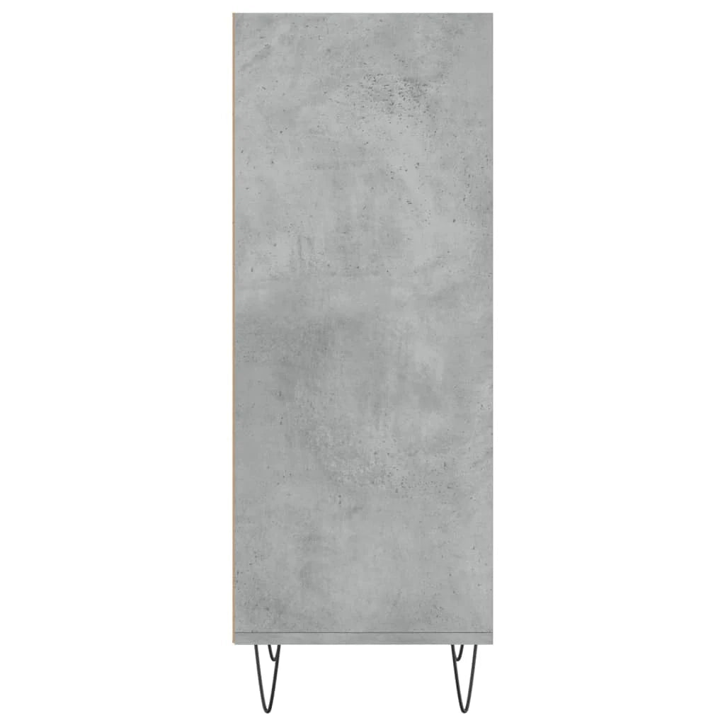 Buffet credenza cassettiera mobiletto mobile contenitore organizer per cucina soggiorno salotto 34,5 x 32,5 x 90 cm legno ingegnerizzato grigio 02_0031865