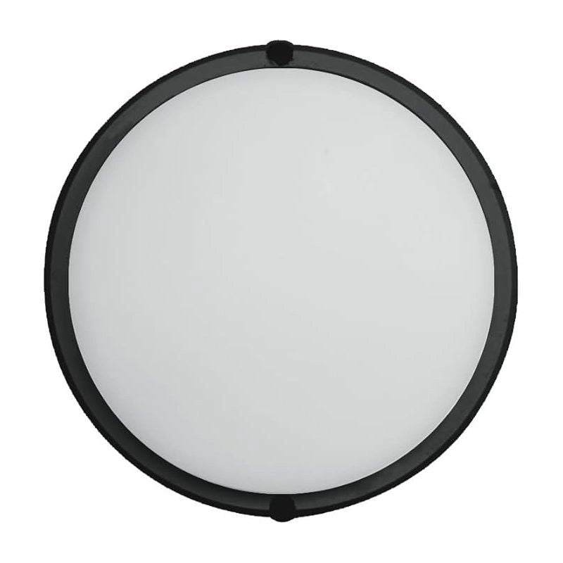 PLAFONIERA TONDA IP65 DA ESTERNO 20W 4000K 1500 LM IN PVC ANTRACITE VIVIDA