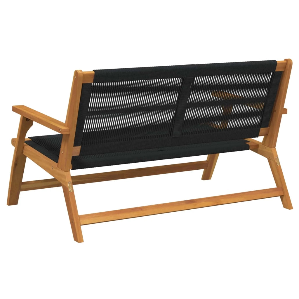 Arredamento da Giardino Nero 122 x 78 x 73 cm CFW2137744