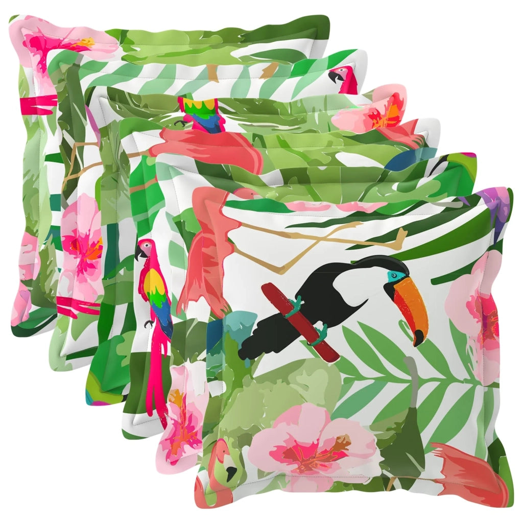 Cuscino con cuscino HOUTEN 6 pz Multicolore Poliestere 931988
