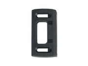 CONTROBORDO REGOLABILE PER PROFILATI IN ALLUMINIO PER SCROCCO TUBOLARE- - mm.35x64 (P1291R) - 6 pezzi MERONI
