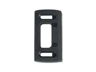 CONTROBORDO REGOLABILE PER PROFILATI IN ALLUMINIO PER SCROCCO TUBOLARE- - mm.35x64 (P1291R) - 6 pezzi MERONI