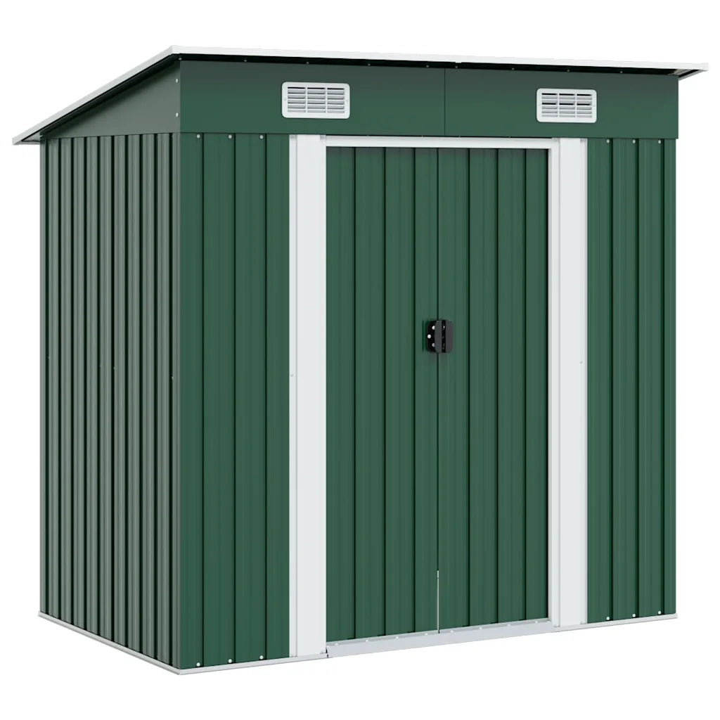Capanno da Giardino Verde Metallo cod mxl 65870