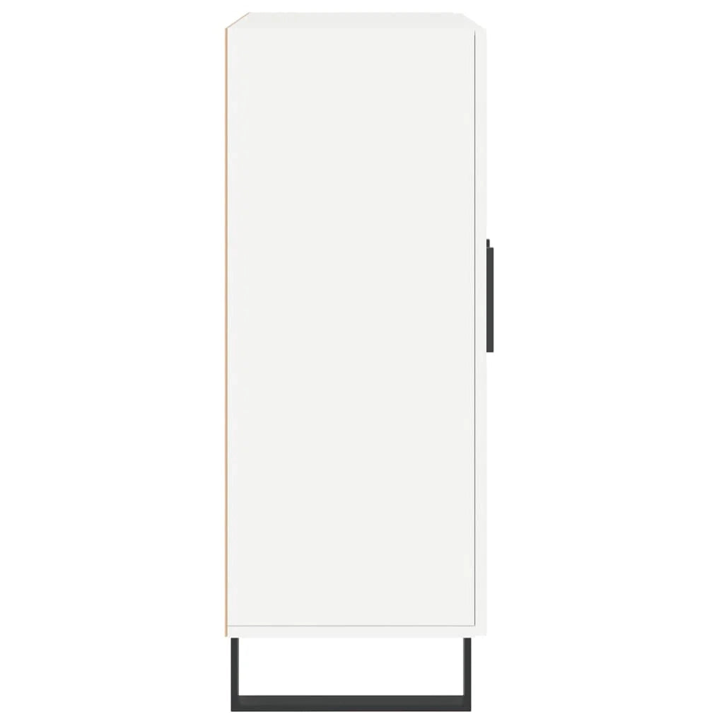 Buffet credenza cassettiera armadio mobile contenitore organizer per cucina soggiorno salotto 69,5 x 34 x 90 cm legno ingegnerizzato bianco 02_0030413