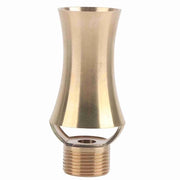 Spreietore d'acqua a cascata in rame - altezza regolabile - 10 cm - per uso interno ed esterno - colonna d'acqua spettacolare