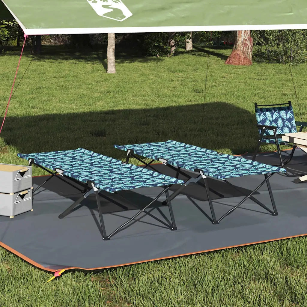 Letto da campeggio pieghevole 2 pz Foresta 206 x 76 x 74 cm CFW5641045