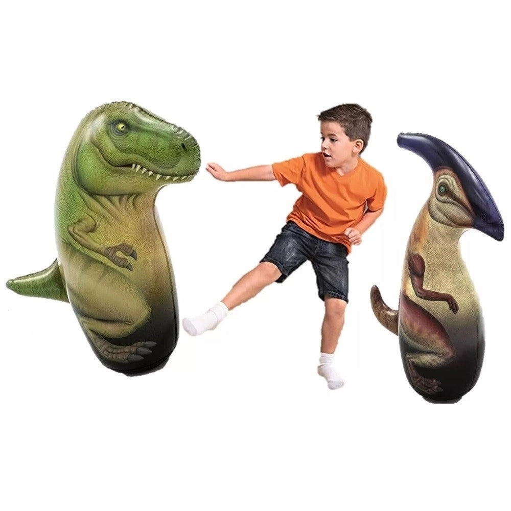 Trade Shop - Pungiball A Forma Di Dinosauri 3d Per Bambini 91 Cm 3 Modelli Assortiti 52287 -