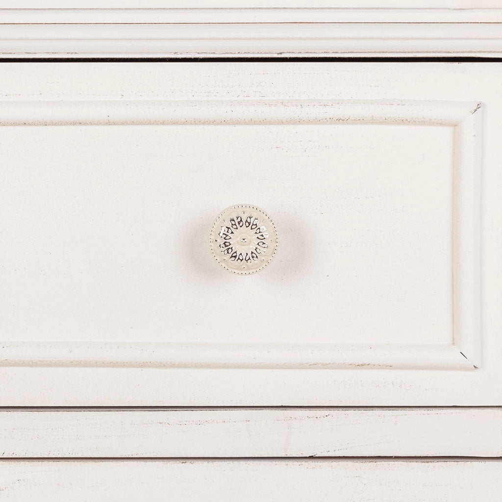 Mobile da ingresso in legno bianco 73x36,5x78h