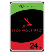 Seagate IronWolf Pro ST24000NT002 disco rigido interno 24 TB 7200 Giri/min 512 MB 3.5" Serial ATA III